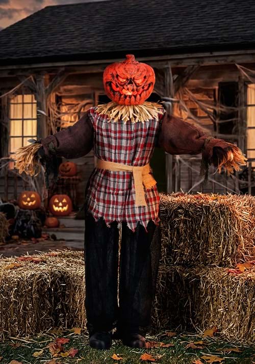 4FT Vilevine the Wicked Pumpkin Animatronic Decoration - US 2954
