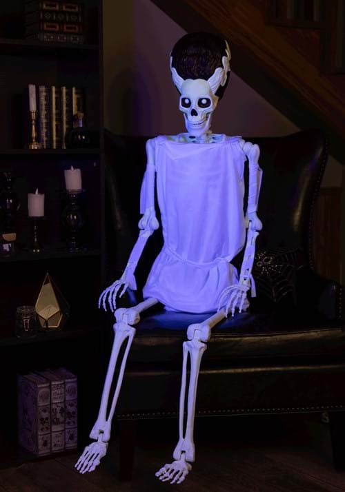 5.4FT Black Light Responsive Monster Skeleton Decoration - US 2974