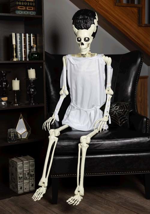 5.4FT Black Light Responsive Monster Skeleton Decoration - US 2974