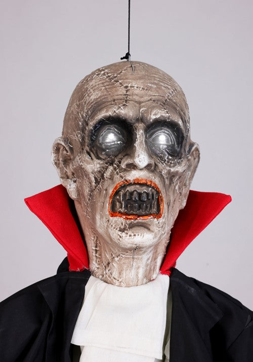 5.5FT Shaking Silas Hanging Vampire Animatronic Decoration - US 6562