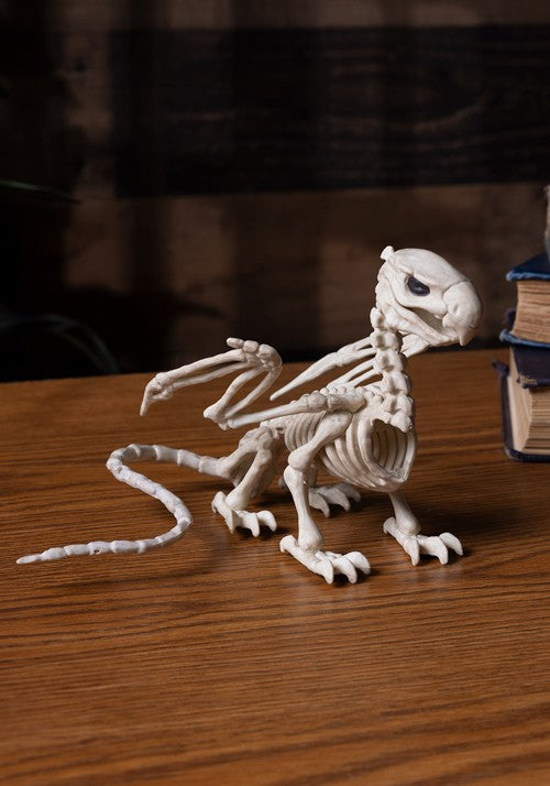 5.5-Inch Griffin Skeleton Halloween Decoration - US 0804