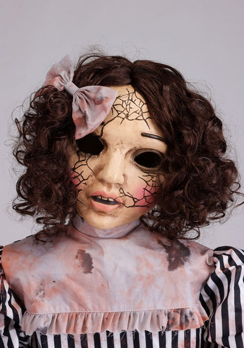 5.6FT Haunted Wind-Up Doll Animatronic Decoration - US 5526