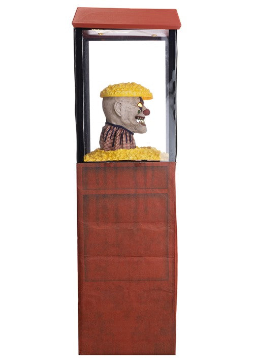 5.7FT Kernelias the Popcorn Clown Animatronic Decoration - US 4750