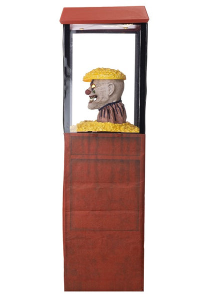5.7FT Kernelias the Popcorn Clown Animatronic Decoration - US 4750