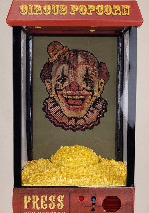 5.7FT Kernelias the Popcorn Clown Animatronic Decoration - US 4750