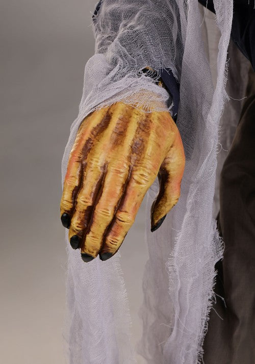 5.9FT Lumbering Zombie Animatronic Halloween Decoration - US 1480
