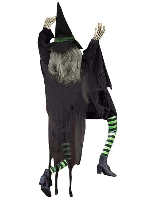 5FT Climbing Witch Wall Halloween Decoration - US 4943