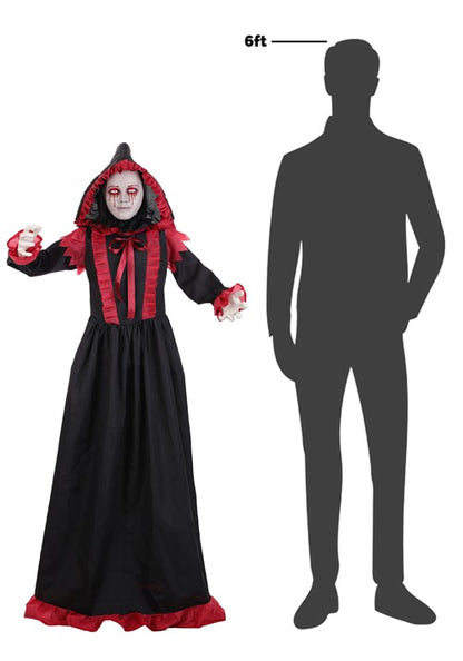 5FT Lady Languor Double-Face Animatronic Decoration - Scream Saver - US 0758