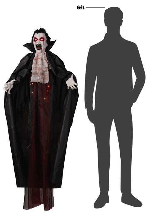 5FT Lucent Lucien Hanging Vampire Animatronic Decoration - US 1131