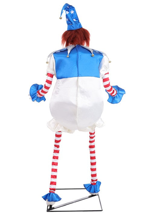 5FT Poltergeist Clown Animatronic Decoration - US 9411