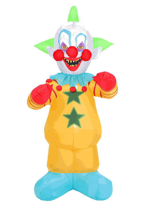 5FT Shorty Killer Klowns from Outer Space Inflatable Decoration - US 1293