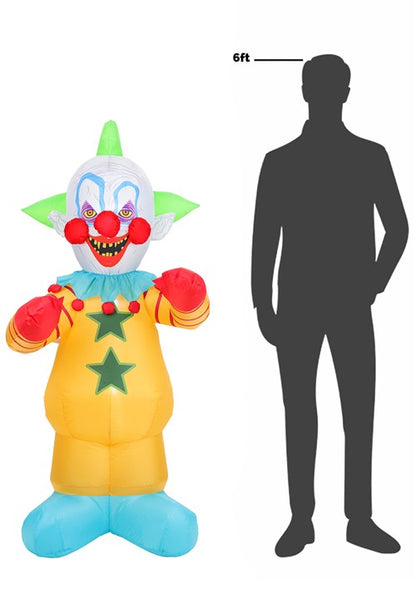 5FT Shorty Killer Klowns from Outer Space Inflatable Decoration - US 1293