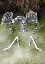 5 Piece Skeleton Ground Breaker Yard Halloween Decoration Set - US 9328