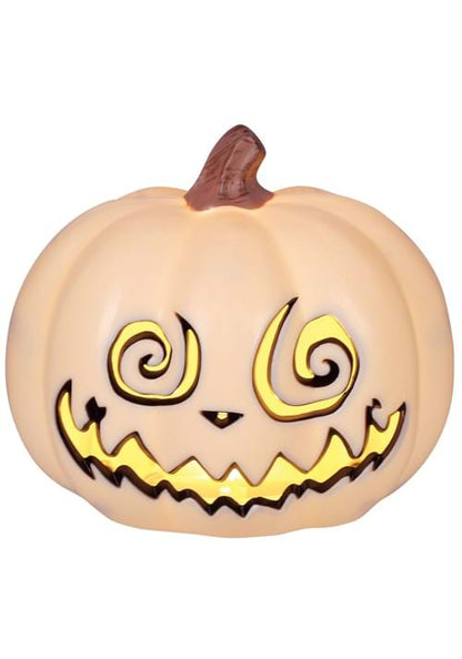 5-Inch Swirly Light Up Jack O' Lantern Decoration - US 1925