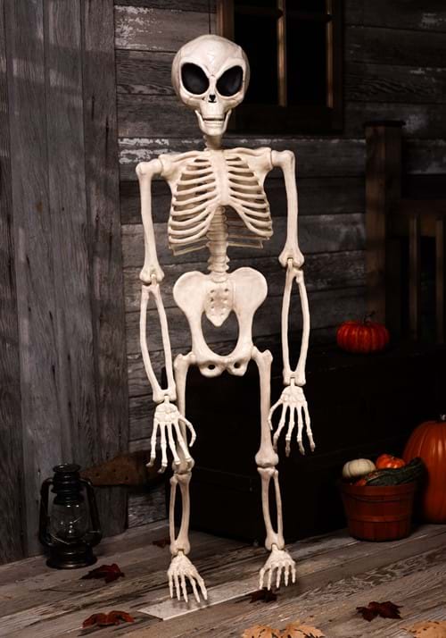 52-Inch Space Alien Skeleton Decoration - US 2828
