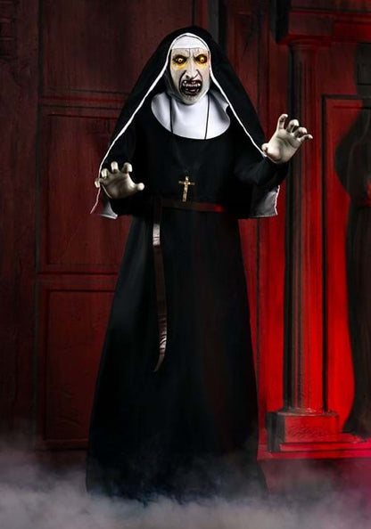 5.4FT The Nun Animatronic Halloween Decoration - US 6779