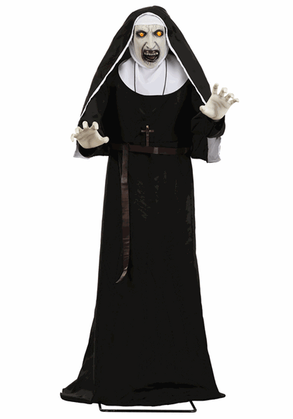 5.4FT The Nun Animatronic Halloween Decoration - US 6779
