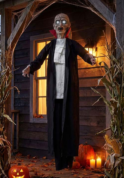 5.5FT Shaking Silas Hanging Vampire Animatronic Decoration - US 6562