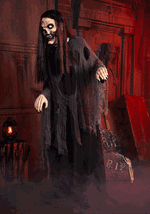 5.9FT Lumbering Lady Zombie Animatronic Decoration - US 2230