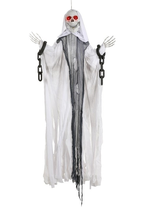5FT Animated Ghost Halloween Decoration - US 0423