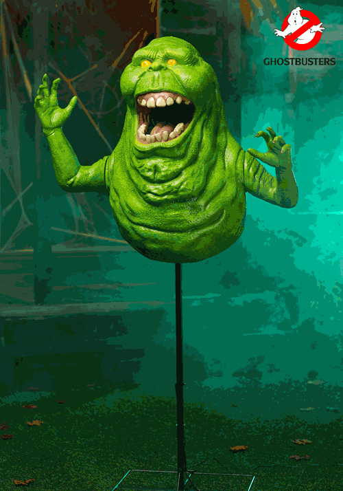 5FT Animated Ghostbusters Slimer Halloween Decoration - US 0314