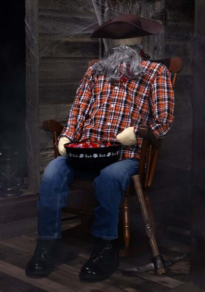 5.9FT Stuffed Dummy Halloween Decoration - US 6300