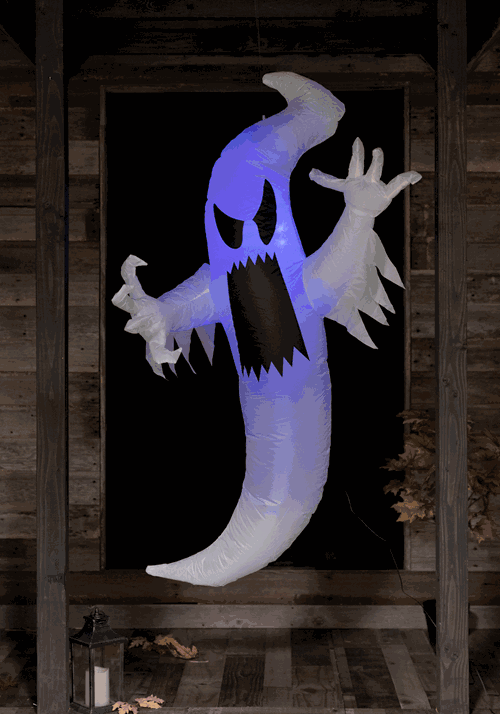 5 Foot Inflatable Ghost Decoration - US 5624
