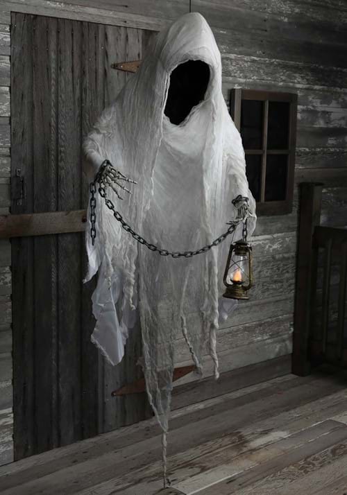 5FT Large Hanging Faceless Ghost Halloween Decoration - US 3073