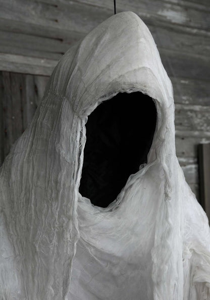 5FT Large Hanging Faceless Ghost Halloween Decoration - US 3073