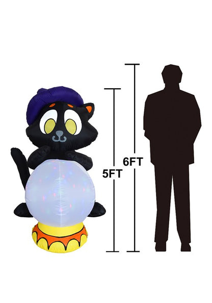 5FT Fortune Cat Inflatable Prop Decoration - US 7999