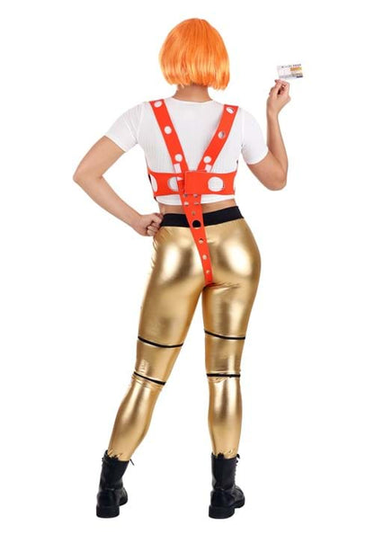 5th Element Leeloo Orange Harness Women's Costume - US 0870
