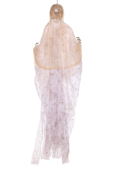 6.5FT Eerie Elmore Hanging Ghost Decoration - US 0530