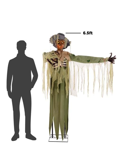 6.5FT Swiping Scarecrow Animated Decoration - Tekky - US 6343