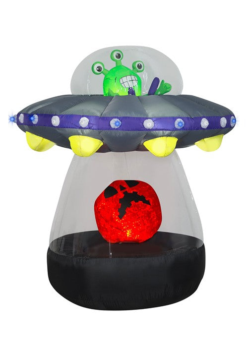6FT Animated Alien Spacecraft Inflatable Decoration - US 7602
