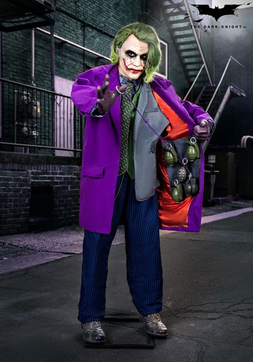 6FT DC Dark Knight Joker Animatronic Decoration - US 5046