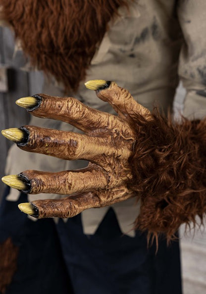 6 Foot Feral Werewolf Animatronic Seasonal Visions International Decoration - US 8727