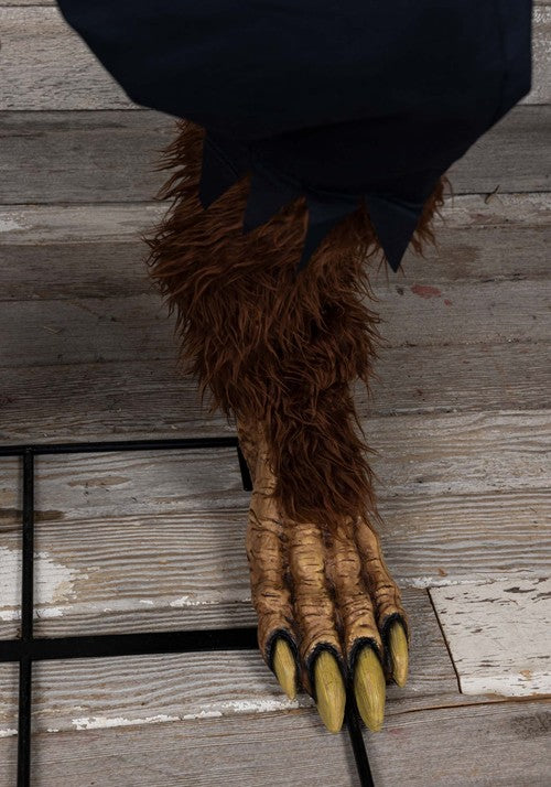6 Foot Feral Werewolf Animatronic Seasonal Visions International Decoration - US 8727