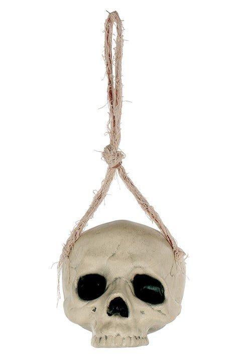 6-Inch Hanging Skull Halloween Decoration - US 0600
