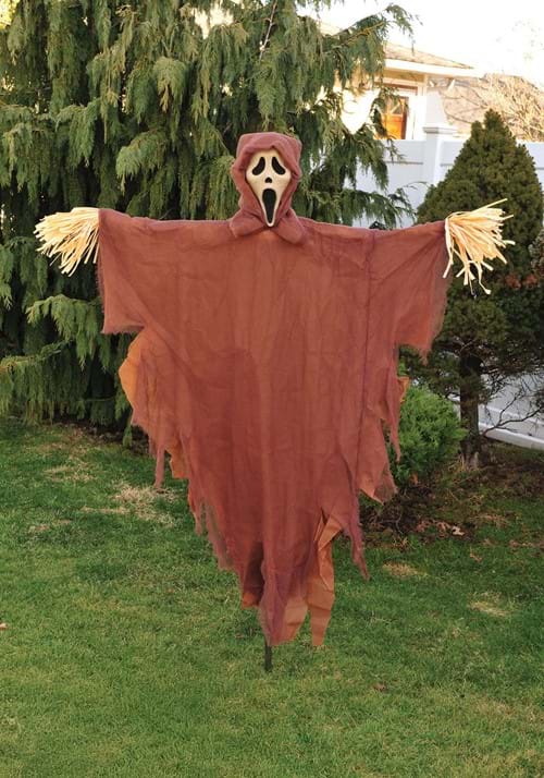 5FT Ghost Face Scarecrow Yard Decoration - US 2200