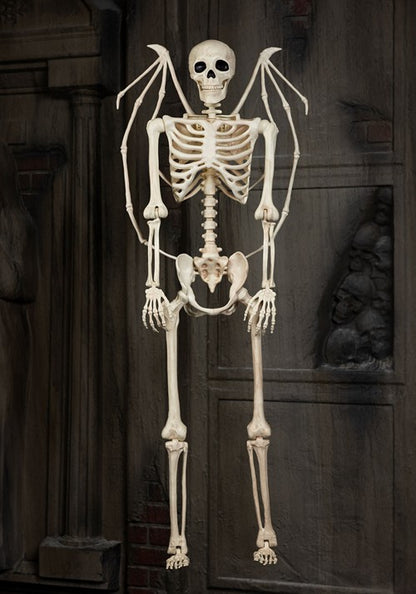 5FT Poseable Winged Skeleton Decoration - US 7348