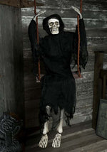 5FT Grim Reaper Swinging Halloween Decoration - US 4265