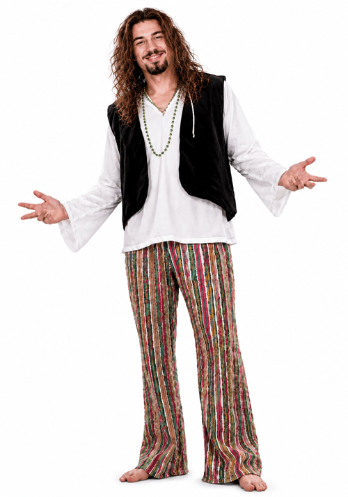 Men's 60's Hippie Costume - US 1160