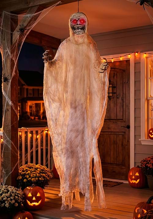 6.5FT Eerie Elmore Hanging Ghost Decoration - US 0530