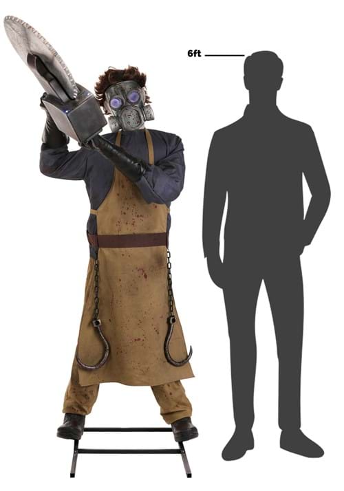 6.5FT Ripsaw Animatronic Halloween Decoration - Tekky - US 8569