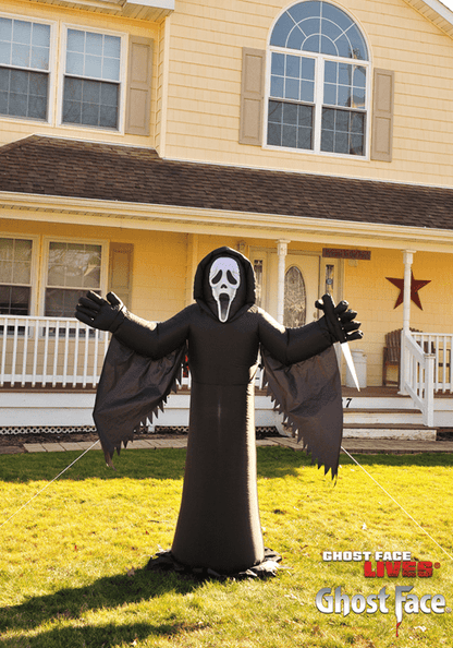 6FT Scream Ghost Face Inflatable Outdoor Decoration - US 8087