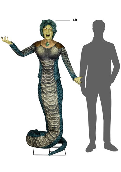 6FT Monstrous Medusa Animatronic Decoration - US 1808