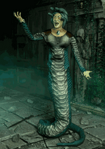 6FT Monstrous Medusa Animatronic Decoration - US 1808