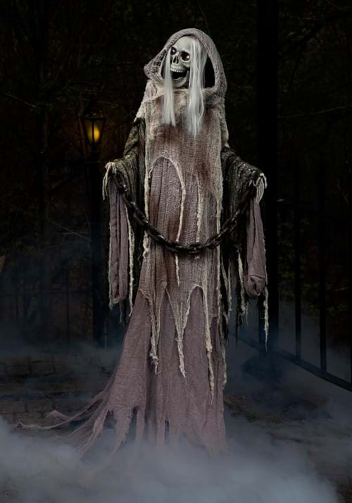 6FT Standing Ghoul Animatronic Decoration - Scream Saver - US 6279