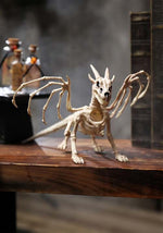 7-Inch Dragon Skeleton Halloween Decoration - US 7316