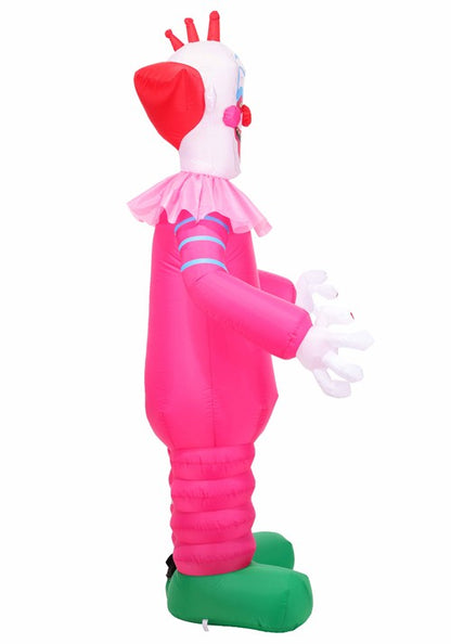 7FT Slim Killer Klowns from Outer Space Inflatable Decoration - US 8454
